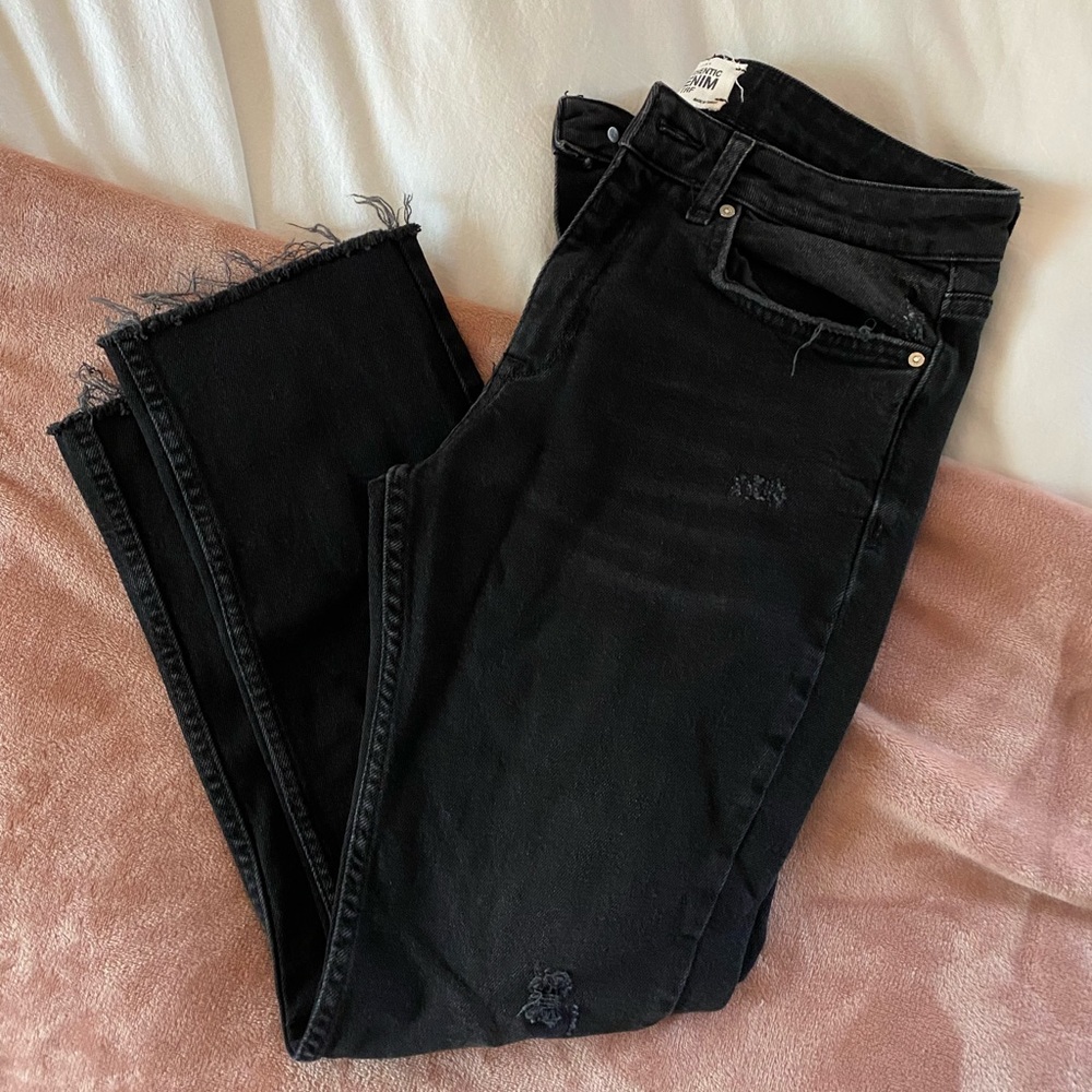 Zara Black Denim Jeans
